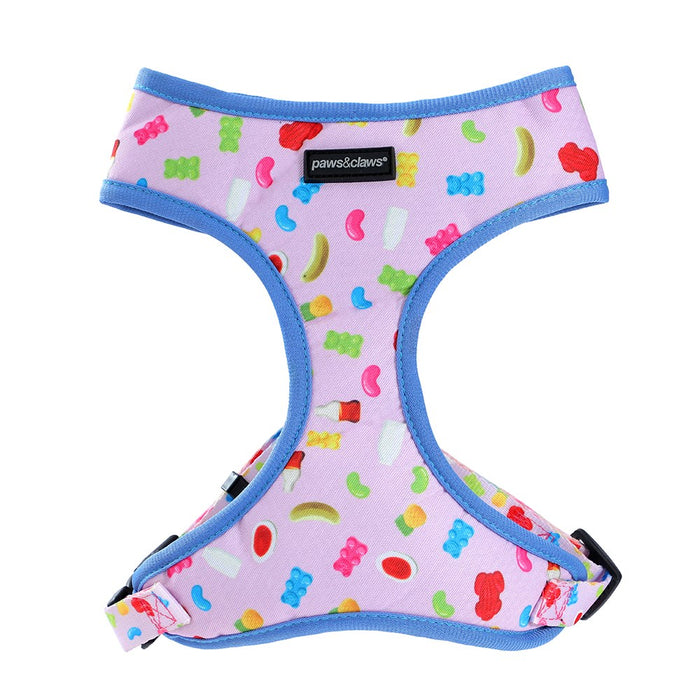 Paws & Claws PARK LIFE 3 PRINTED HARNESS LGE 50-70CM DESIGNS