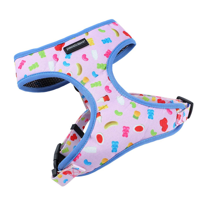 Paws & Claws PARK LIFE 3 PRINTED HARNESS LGE 50-70CM DESIGNS