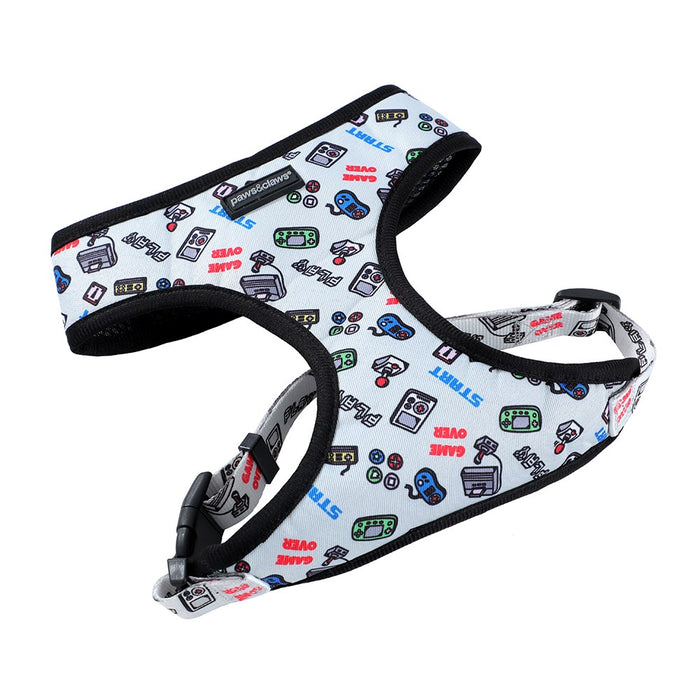 Paws & Claws PARK LIFE 3 PRINTED HARNESS LGE 50-70CM DESIGNS