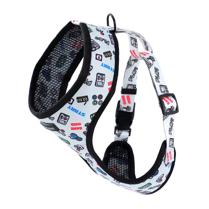 Paws & Claws PARK LIFE 3 PRINTED HARNESS LGE 50-70CM DESIGNS