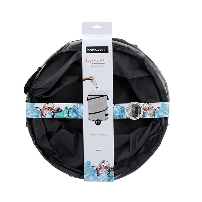 Boxsweden Bottle Recycling Pop Up Storage Bag 85L 46X46X48Cm