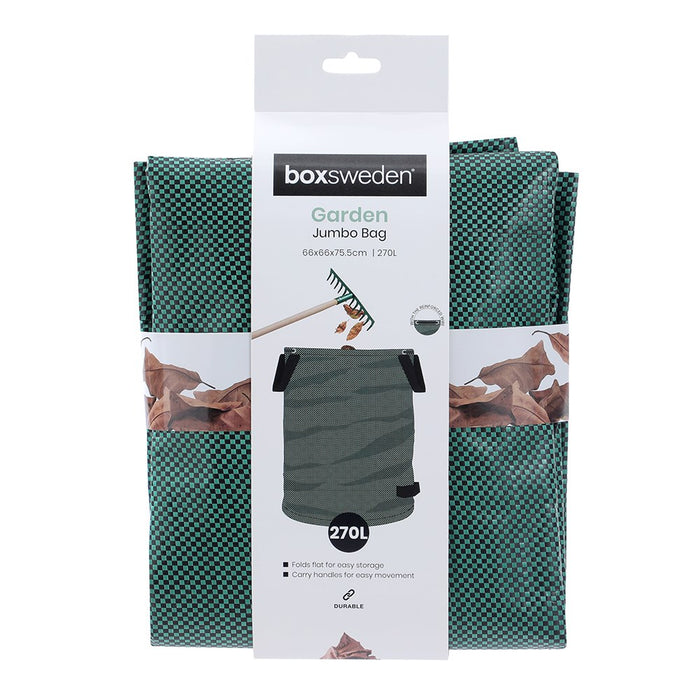 Boxsweden Garden Bag Jumbo 270L 66X66X75.5Cm