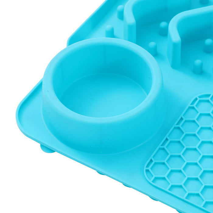 Paws & Claws PET SLOW FEEDING MAT 40X30X5CM