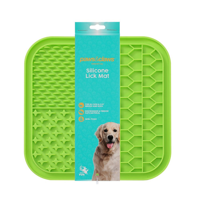 Paws & Claws LICK MAT SILICONE 19.7X19.7CM