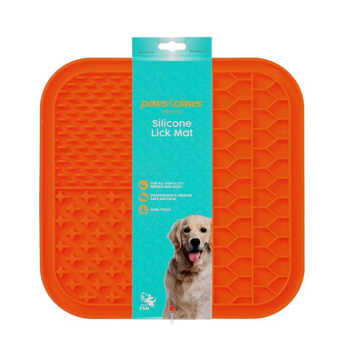 Paws & Claws LICK MAT SILICONE 19.7X19.7CM