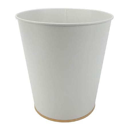 Eco Basics Waste Paper Bin 8L - White
