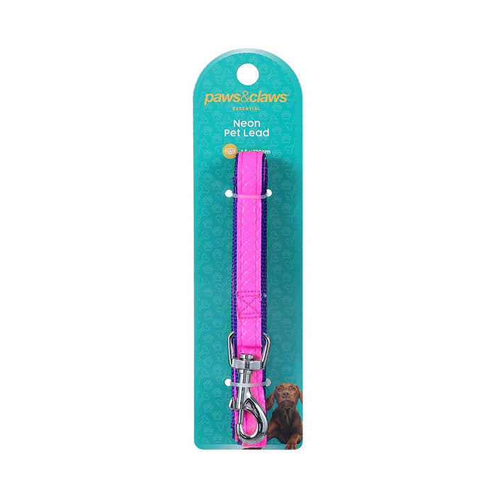 Paws & Claws COLOURFUL P.U & NYLON LEASH 1.5X120CM