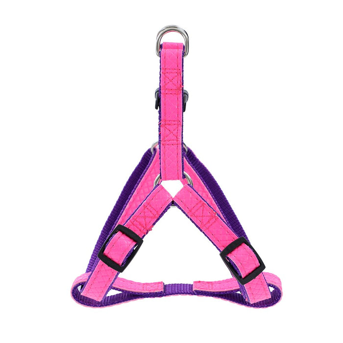 Paws & Claws COLOURFUL P.U & NYLON HARNESS 20-40CM, 30-50CM COLS, SIZES