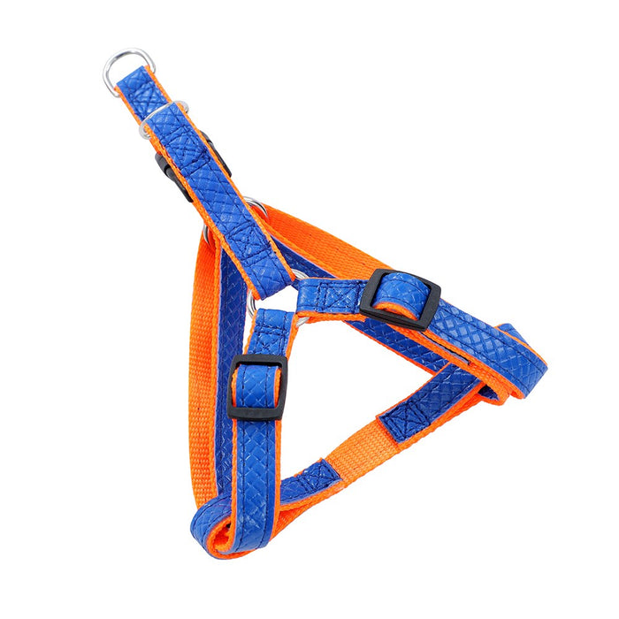 Paws & Claws COLOURFUL P.U & NYLON HARNESS 20-40CM, 30-50CM COLS, SIZES