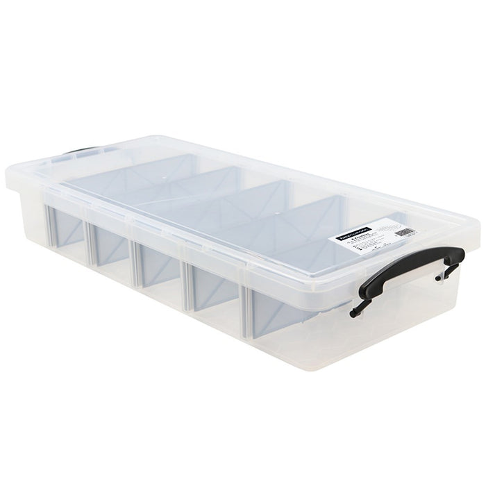 Boxsweden Compartment Storer 10L 6 Section Clear