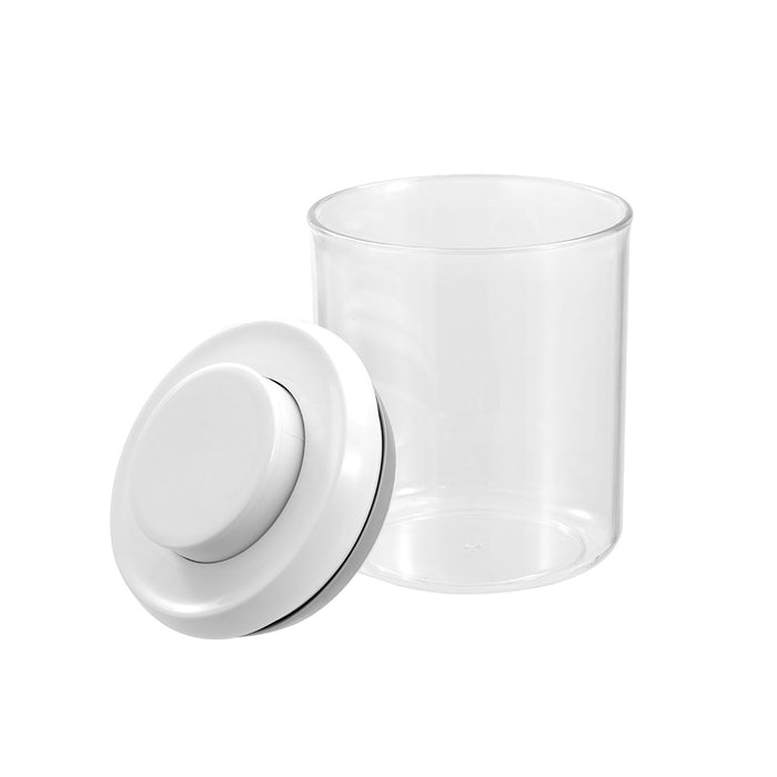 Lemon & Lime POP TOP PANTRY CONTAINER ROUND 550ML 10X10X12.5CM
