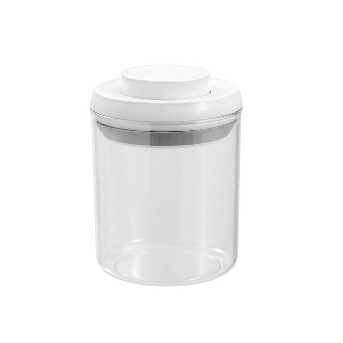 Lemon & Lime POP TOP PANTRY CONTAINER ROUND 550ML 10X10X12.5CM