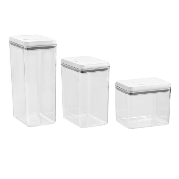 Lemon & Lime POP TOP PANTRY CONTAINER RECT 2.45L 14X10X24.5CM
