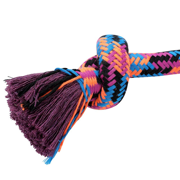 Paws & Claws TUG-OF-WAR XL ROPE TOY COLOURS 105X2.5CM 482G