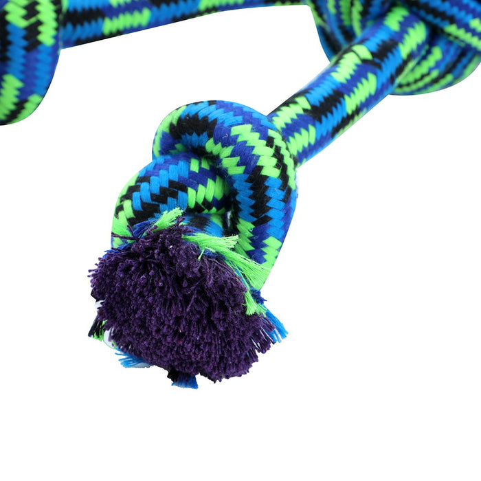 Paws & Claws TUG-OF-WAR ROPE PET TOY STYLES, 2 COLOURS 50X3CM 348G