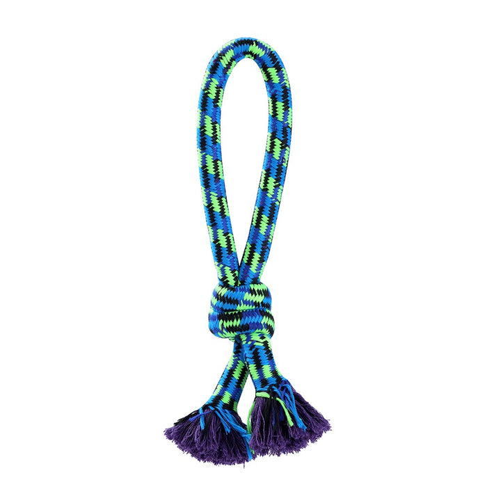 Paws & Claws TUG-OF-WAR ROPE PET TOY STYLES, 2 COLOURS 50X3CM 348G