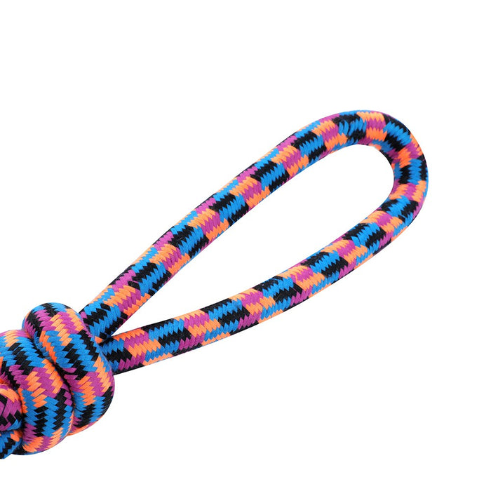Paws & Claws TUG-OF-WAR ROPE PET TOY STYLES, 2 COLOURS 50X3CM 348G