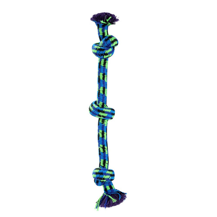 Paws & Claws TUG-OF-WAR ROPE PET TOY STYLES, 2 COLOURS 50X3CM 348G