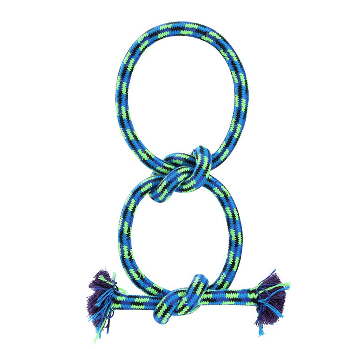 Paws & Claws TUG-OF-WAR ROPE PET TOY STYLES, 2 COLOURS 50X3CM 348G