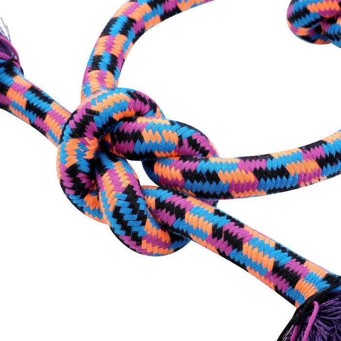 Paws & Claws TUG-OF-WAR ROPE PET TOY STYLES, 2 COLOURS 50X3CM 348G