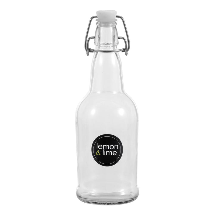 Lemon & Lime GLASS CLIP BOTTLE 500ML