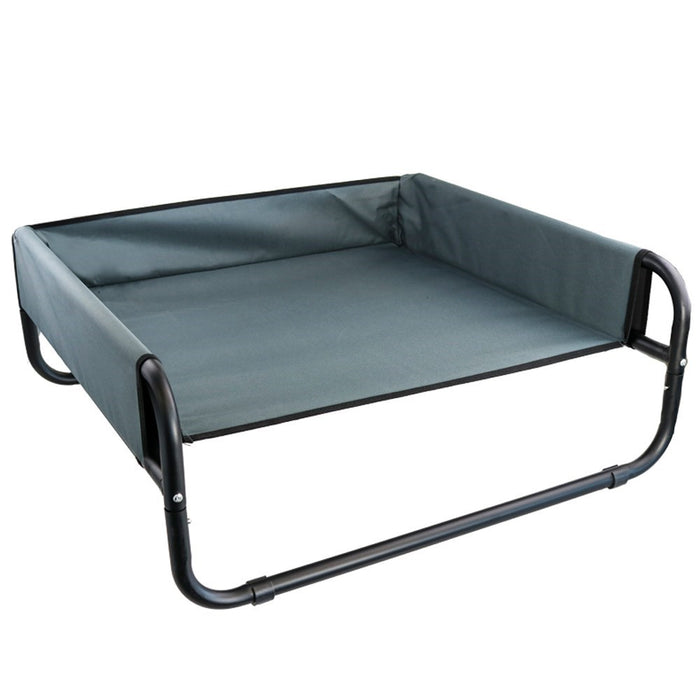 Paws & Claws ELEVATED WALLED PET BED LARGE 85X85X33CM