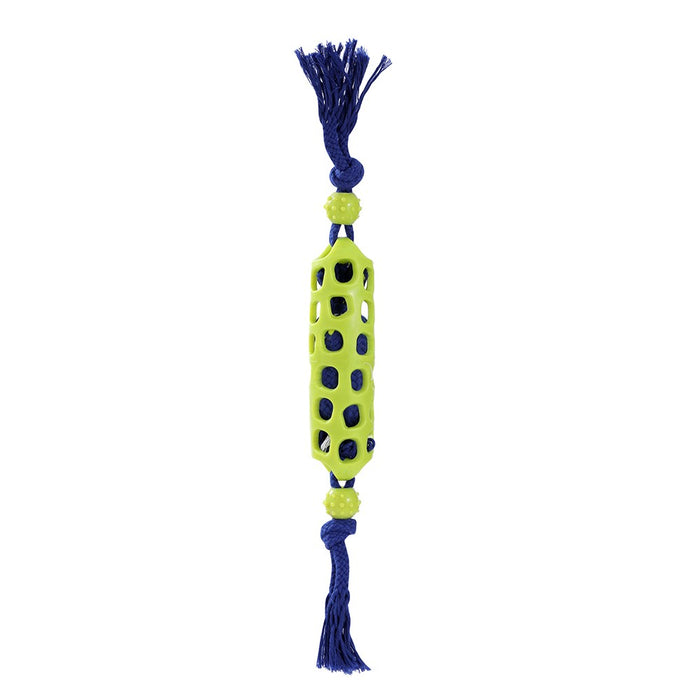 Paws & Claws SQUEAK & TUG BATON TPR & ROPE 45X5X5CM