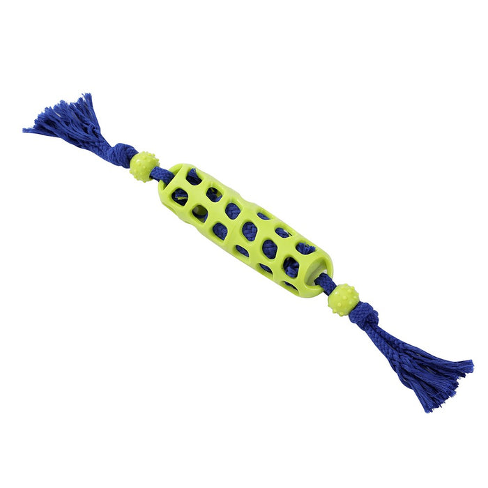 Paws & Claws SQUEAK & TUG BATON TPR & ROPE 45X5X5CM