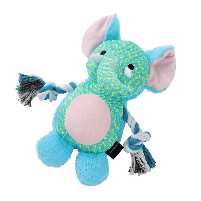 Paws & Claws ROPE BUDDY FLY-KNIT ANIMALS 24X16X7CM