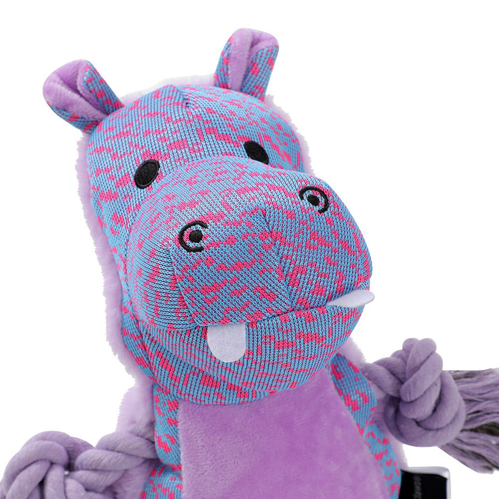 Paws & Claws ROPE BUDDY FLY-KNIT ANIMALS 24X16X7CM