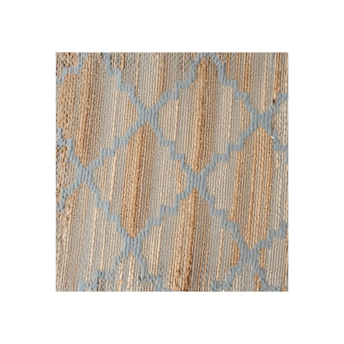2 set Grey Ogee Jute Floor Mat