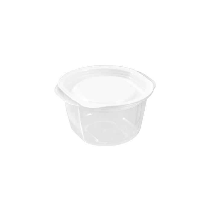 Lemon & Lime REUSABLE LUNCH CONTAINER ROUND 4PK 280ML