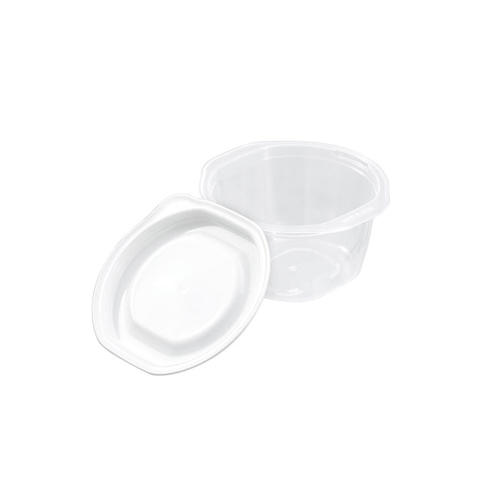 Lemon & Lime REUSABLE LUNCH CONTAINER ROUND 4PK 280ML
