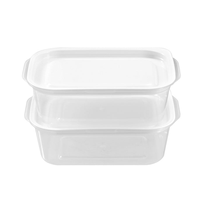 Lemon & Lime REUSABLE LUNCH CONTAINER RECT 2PK 850ML