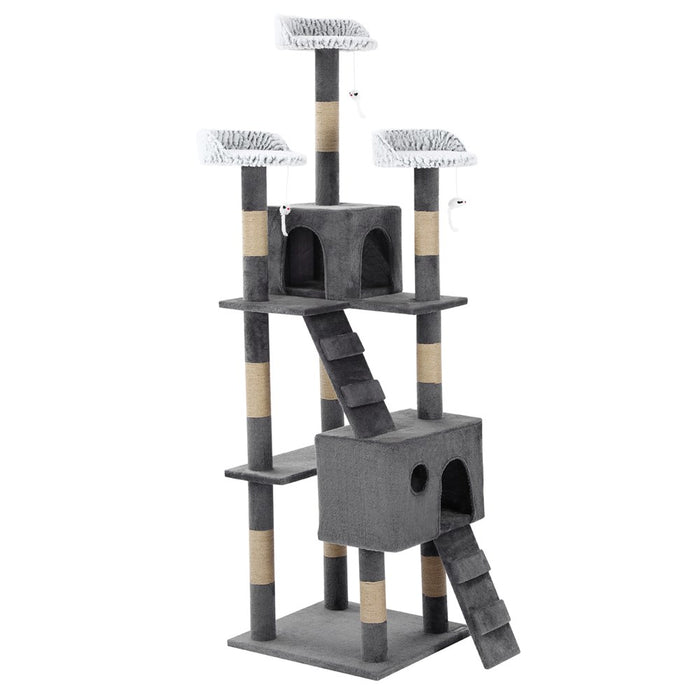Paws & Claws CATSBY GIANT CAT TREE PLAY HOUSE 170X49X49CM