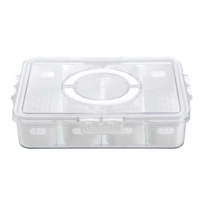 Lemon & Lime SNACKAL BOX 4 SECTION CONTAINER 31X24X6.5CM