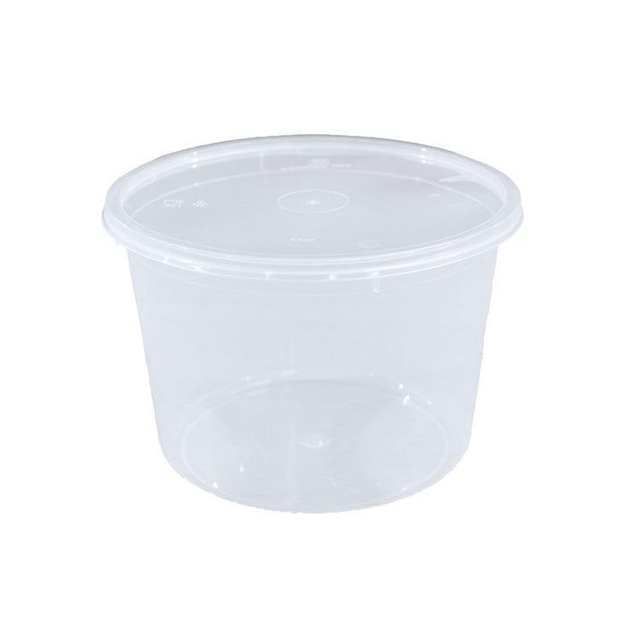 Lemon & Lime REUSABLE FOOD CONTAINERS 8PK ROUND 2L