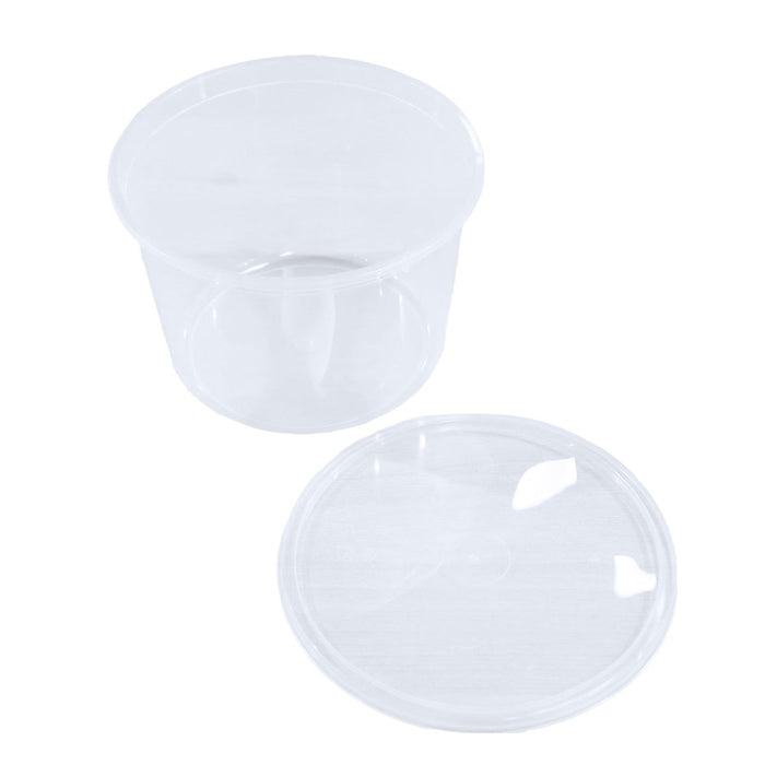 Lemon & Lime REUSABLE FOOD CONTAINERS 8PK ROUND 2L