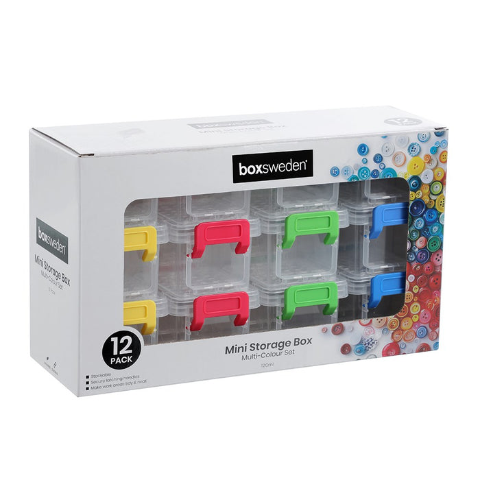 Boxsweden Mini Storage Box 12Pk 120Ml