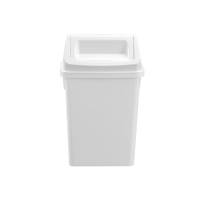 Boxsweden Indoor Swing Bin 10L 24X20X37.5Cm White