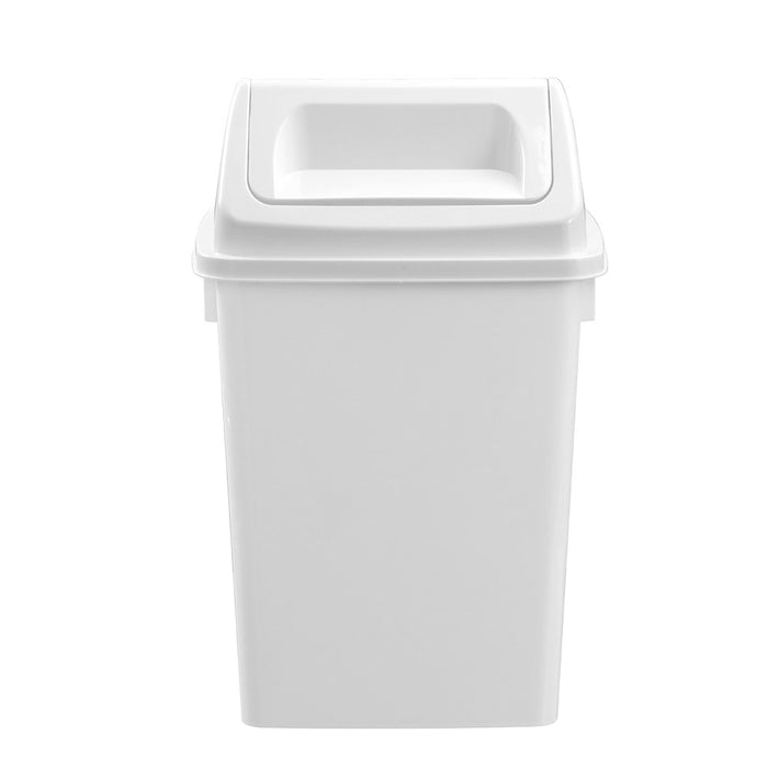 Boxsweden Indoor Swing Bin 20L 31X25.5X47.5Cm White