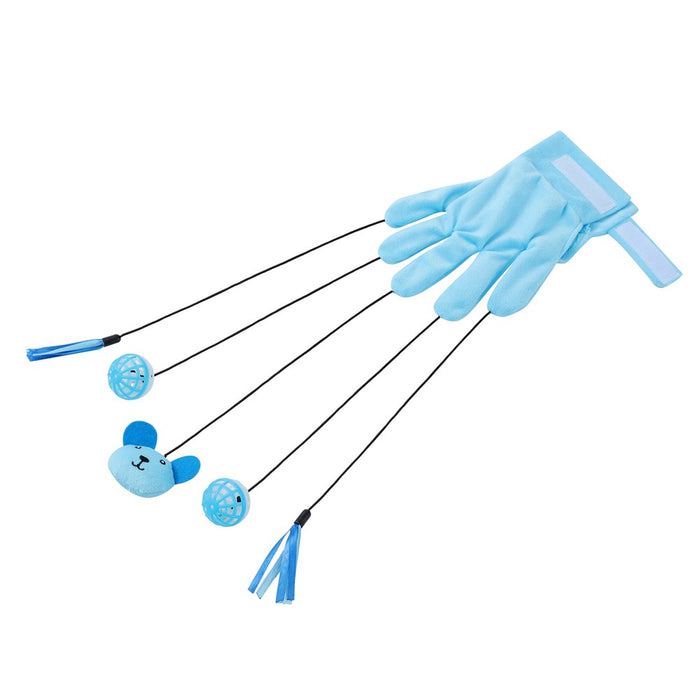 Paws & Claws CAT GLOVE TEASER TOY 23CM