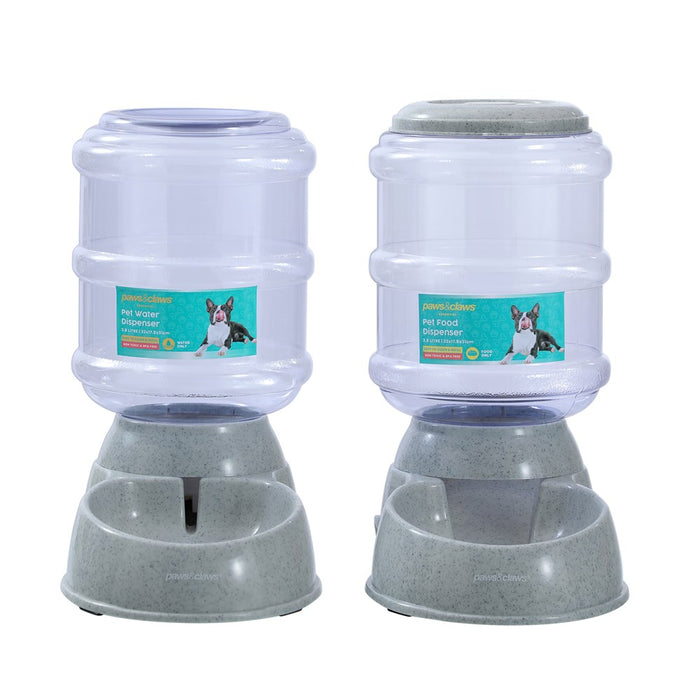 Paws & Claws BARREL PET FOOD DISPENSER 3.8L 32X17.5X31CM