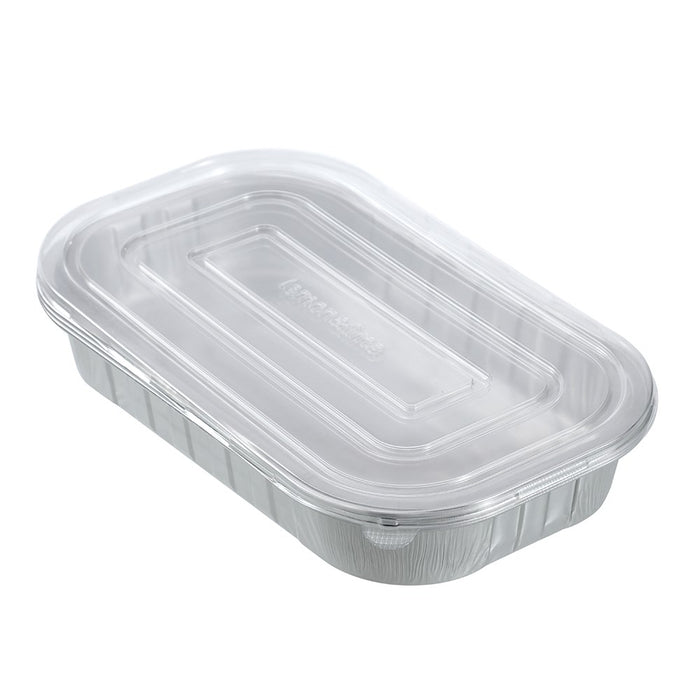Lemon & Lime PREMIUM FOIL CONTAINER WITH CLEAR LIDS 3PK 31.5X19X4.5CM