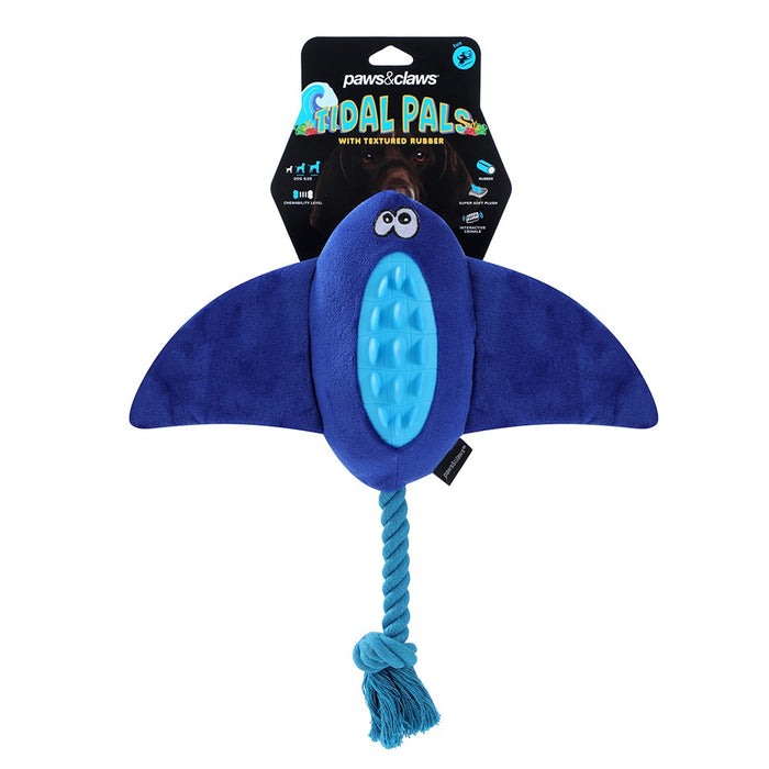 Paws & Claws TIDAL PALS SEA PLUSH WITH TPR 35X21X8CM