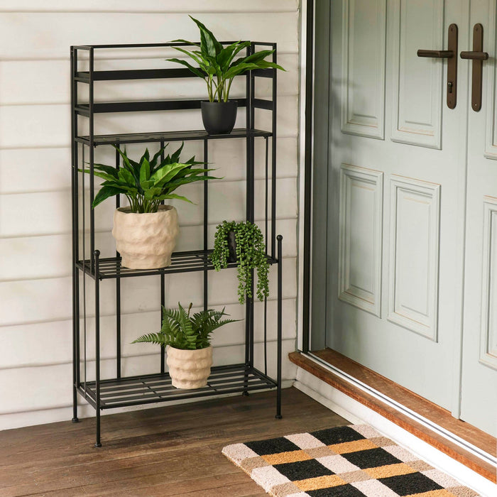 NSIMG-SHA256:c661b89b8360fd701587e66332e35b8ddd554a78ecdb85786ebbf9ba65899cf6 · Isalbi Rogue Onyx 3 Tier Shelf Black