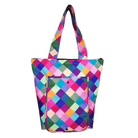 INS. MARKET TOTE HARLEQUIN