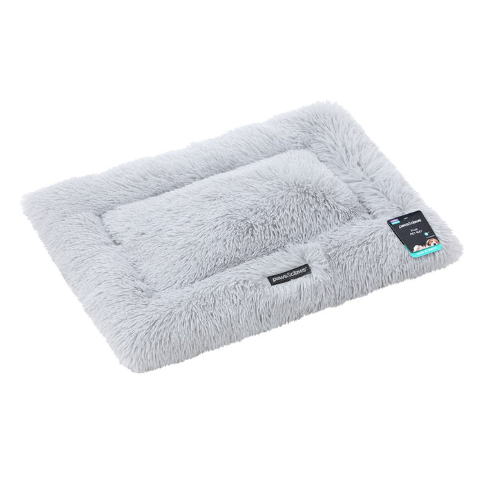 Paws & Claws PET MAT MEDIUM 70X50X4CM LIGHT GREY