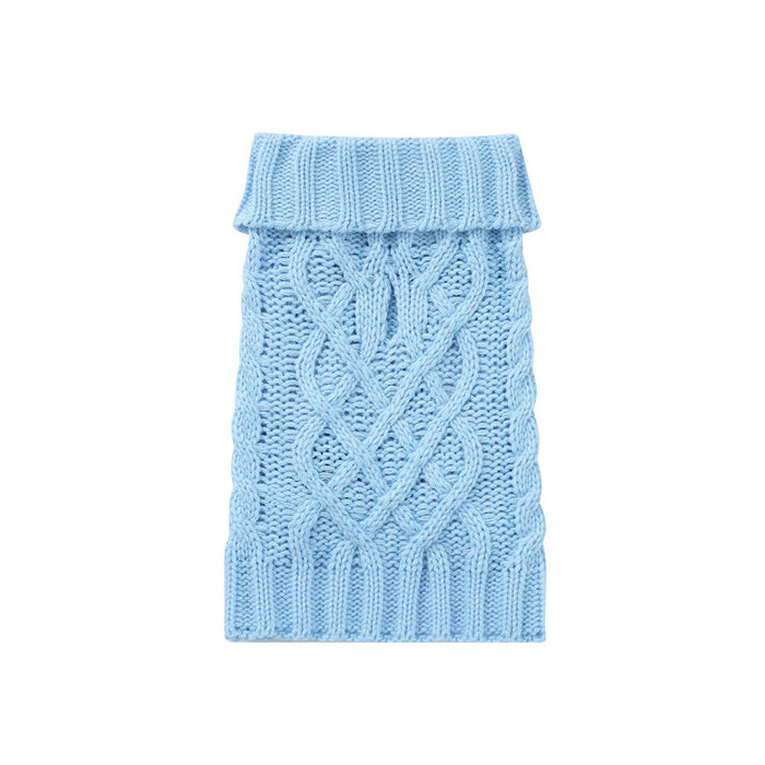 Paws & Claws CABLE KNIT JUMPER 30CM 4 ASST COLOURS