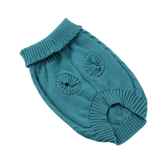 Paws & Claws CABLE KNIT JUMPER 40CM 4 ASST COLOURS